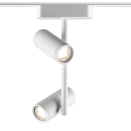 Track lamp for low -voltage busbar NOVOTECH. SMAL, 16W, LED, 241x115x42 mm, white color