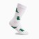 Socks "dinosaurics", white color, size 25-27 (40-42)