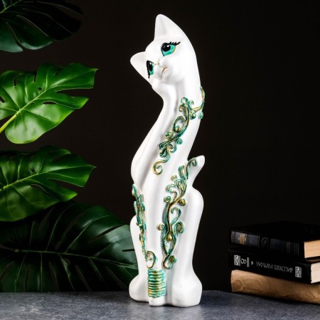 Figure "Cat Jai" Purviats with painting, 50cm-3