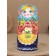 Nesting doll "poppy bouquet" 5 puppet