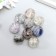 Beads for creativity plastic "Striped balls" set 20 grams d = 1.6 cm