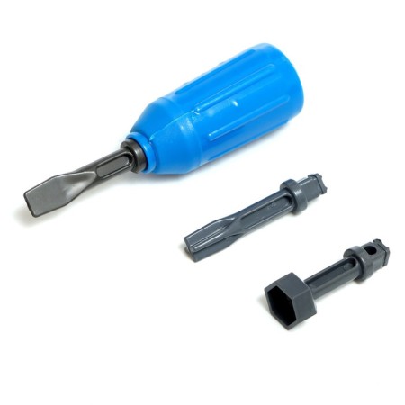 The designer of the screw "bus", light, sound, inertia, 42 details-7