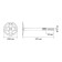 Steelrex dowel, for fastening thermal insulation, with a plastic nail, 10x220 mm, 400 pcs