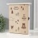 Klyuchnitsa tree 5 hooks "Forest animals" 6x20x25.8 cm