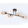 Suspended Ambrella Traditional Loft TR8248, E27, Black, Light Wood