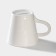 Porcelain coffee magistro Crotone, 100 ml, white color