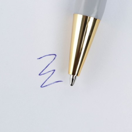 Handle Blood Blue Paste 0.7 mm “February 23” Plastic with embossing on the case-4