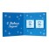 New Year. Chocolate postcard "Happy New Year! Snow Maiden", 2 pcs * 5 g