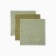 Set of terry towels and I "Green" 30x30 cm - 3 pcs, 100% HL, 340 g/m2