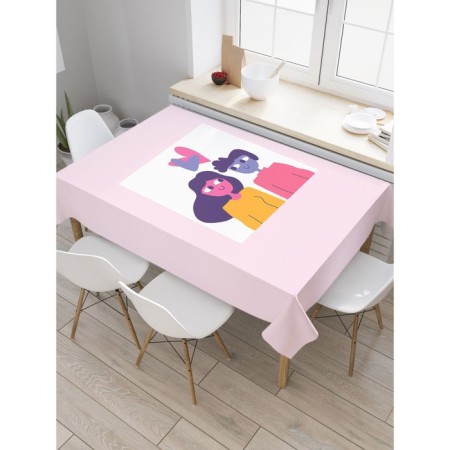 The tablecloth "Lovers", rectangular, Saten, size 145x180 cm