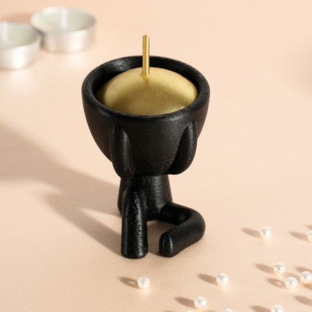 Climb "Mr. Green" black 5.5x6.5x6.5 cm-6