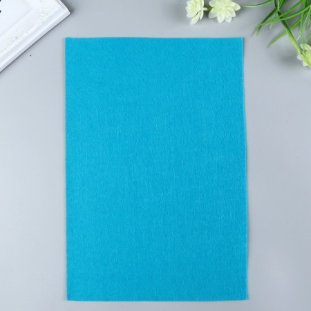 Soft felt 1 mm 20x30 cm turquoise