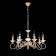 Maytoni ARM337-07-R, 7HE14, 60W, 66x66x87 cm, cream color with gold