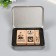 Printing a tree in a tin box "Welcome to a fairy tale" set of 4 pcs 7.5x10.5 cm