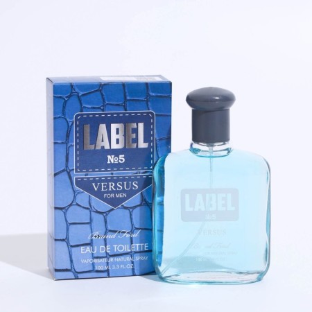 Men's toilet water Label №5 Versus, 100 ml (based on Versace Man Eau Fraiche)-3