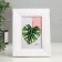 Photo frame plastic 10x15 cm "rays" white 15.5x20.5 cm