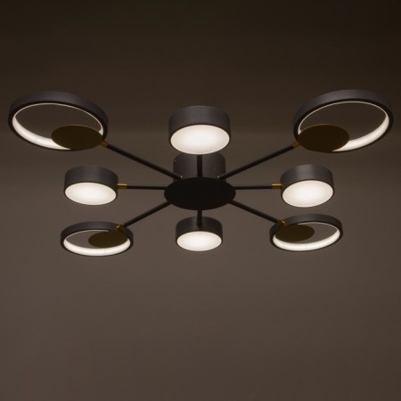 Causteen with PDU 2301/8GR LED 160W 3000-6000k gray 93x93x8 cm Bayerlux-2