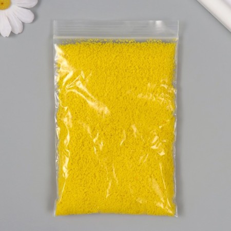 Decor for creating miniatures (trees, lawn) powder "citrus yellow" set of 20 g-1