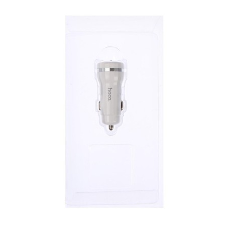 Hoco Z27, 2 USB car charger - 2.4 a, white-3