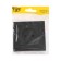 Single Tot Matte Glass, 10 A, hidden, without salary, glass, black