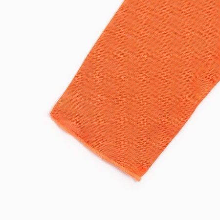 Separate female swimsuit with long sleeves minku ts. Orange, size 48-6