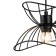 Suspended Indigo, 10012/A/1P Black. 1x40W, E27, 250x250x205/1700 mm, black color