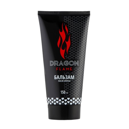 Gift set of men's Dragon Flame: shower gel, 150 ml + balm after shaving, 150 ml-1