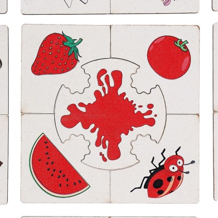 Set of puzzles - Associations "Colors", 12 puzzles-2