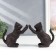 Holders for books of cast iron "kittens" set 2 pcs 12x10x5.5 cm