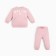 Costume: sweatshirt and pants crumb I Flower, height 86-92 cm, pink