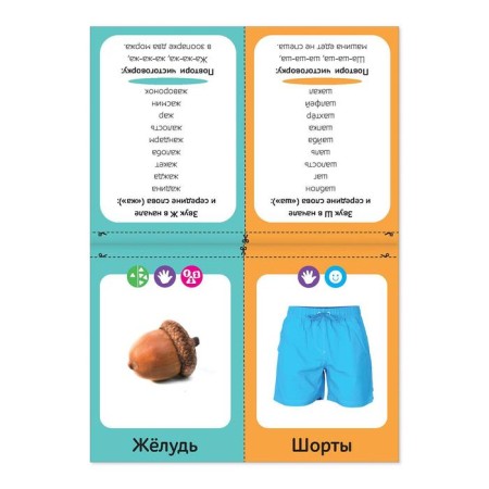 A set of teaching books "Speech therapy pictures", 4 pcs. 24 p.-4