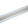 Bar for the cornice "grace", height 7 cm, length 25 m, color gold, white