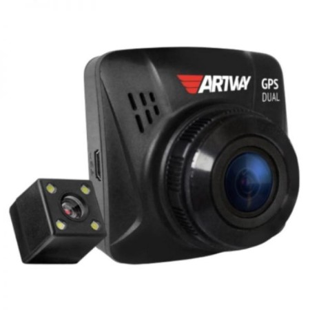 DVR ARTWAY AV-398 GPS Dual, two cameras, 2 ", review 170 °, 1920x1080
