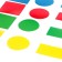 Developing set with cardboard figures "Geometric mosaic", according to the methodology of Montessori