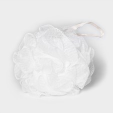 Washcloth - body ball of Cupellia spa, 50 g, white color