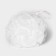 Washcloth - body ball of Cupellia spa, 50 g, white color
