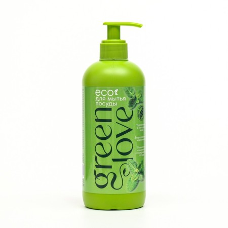 Green Love washing "Fresh mint", 500 ml-6