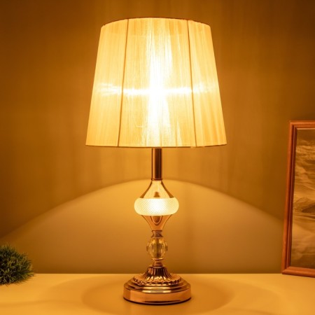 Aurelia table lamp E27 40W gold 29x29x49.5 cm Risalux-1