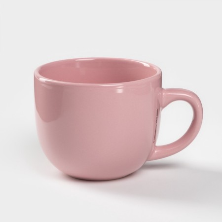 Ceramic mug "Smeshariki", 270 ml, pink color-1