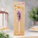 Candle for Cake "Almaz", number "1", purple metallic