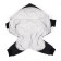 Combineson for animals, winter on fleece, XL (DS 32-34 cm, og 46-48 cm, Osh 32 cm), black