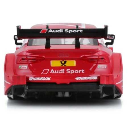 Racing machine BBURAGO AUDI SPORT RS 5 DTM 2018, DIE-CAST, 1:32, Red color-3