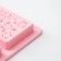Chocolate chocolate form "Chocolate Assorted", silicone, 26.5 × 16.8 × 0.7 cm, 12 cells, pink color