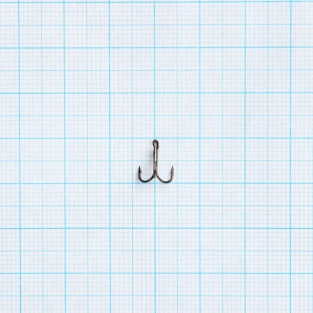 Triple hooks No. 4, Kolybakinsky, black nickel, 200 pcs.-1