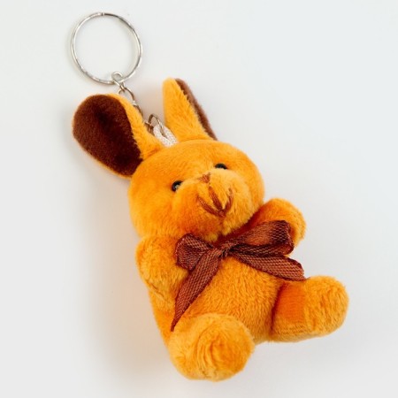 Soft toy "Rabbit" on the suspension, 7 cm, color mix-4