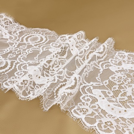 Lace cilia, 210 mm × 3 ± 0.5 m, white color-2