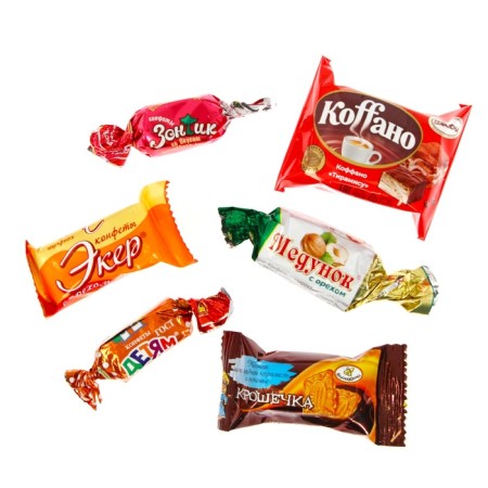 New Year. New Year's gift "Candy-Pingvin", 200 g-3