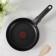 TEFAL Ingenio Red 5, 3 objects set: pans 22 cm, 26 cm, removable handle, burgundy color