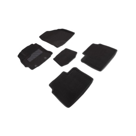 Pile rug for Toyota Corolla, 2013-2018, black