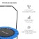 Batut children's online, d = 102 cm, with a holder, blue color